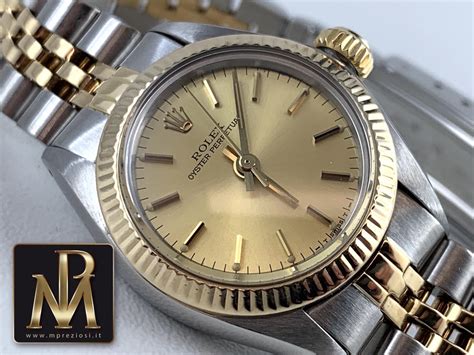 rolex usato acciaio e oro|prezzo rolex vintage.